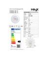 2.8W D1 Gen3 Full Spectrum LED indbygningsspot RA97 - 3000K, Hvid