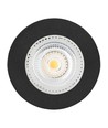 2.8W HiluX D1 Gen3 Full Spectrum LED indbygningsspot RA97 - 3000K, Sort