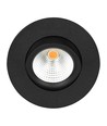 HiluX D3 Tilt360 LED indbygningsspot RA97 - 2700K, Sort
