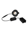 D3 Tilt360 Full Spectrum LED indbygningsspot RA97 - 3000K, Sort