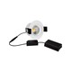 D8 Tilt360 Full Spectrum LED indbygningsspot RA97 - 2700K, Hvid