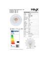 D8 Tilt360 Full Spectrum LED indbygningsspot RA97 - 2700K, Hvid