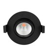 D8 Tilt360 Full Spectrum LED indbygningsspot RA97 - 2700K, Sort