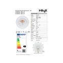 HiluX D8 Tilt360 - Full Spectrum LED Indbygningsspot, RA97, 2700K, Sort