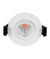 D8 Tilt360 Full Spectrum LED indbygningsspot RA97 - 3000K, hvid
