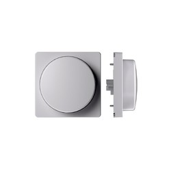 Smart Home Enheder Front til ZigBee dreje lysdæmper - Lys grå