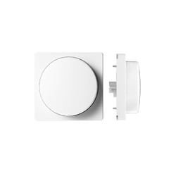 Smart Home Enheder Front til ZigBee dreje lysdæmper - Hvid