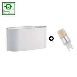 Producenter Squalla G9 Hvid - LED G9 4W, kold hvid