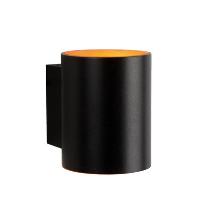 G9 Squalla Tube - IP20, Sort, Guld, Uden lyskilde
