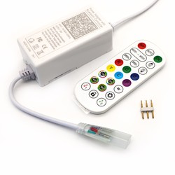 RGBIC LED strip tilbehør 12V/24V RGBIC WiFi kontroller med fjernbetjening - Til IP67 RGBIC 24V