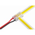 LED strip 8 i 1 samler - 8mm COB, enkeltfarvet, IP20, 5V-24V