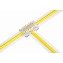 LED strip 8 i 1 samler - 8mm COB, enkeltfarvet, IP20, 5V-24V