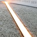 Troldtekt LED skinnesæt 4x120 cm - CCT, Planforsænket, Akustilight inkl. fjernbetjening, ledninger og driver