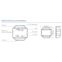 LEDlife rWave 1-10V Wifi indbygningsdæmper - Tuya/Smart Life, RF, push-dim, LED dæmper, til indbygning