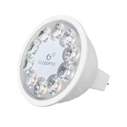 Zigbee Gledopto 5W Zigbee LED pære - Hue kompatibel, 12V/24V, RGB+CCT, MR16 / GU5.3