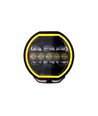 108W 7'' Beam HEXA, LED fjernlygte - E-godkendt, dual positionslys, arbejdslampe