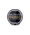 144W 9'' Beam HEXA - E-godkendt, LED fjernlygte, dual positionslys, arbejdslampe
