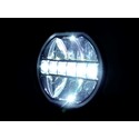 9" Prolumo 144W Beam HEXA E-godkendt - LED fjernlygte, dual positionslys