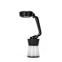 LED 3-i-1 Campinglampe/ overlevelseslampe - Drejedæmpning, 22 SMD, Sort - Bruger 3x AA-batterier