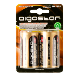 Batterier Kul-Zink Batteri 1,5V R20D 2-pak