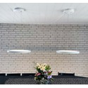 Outlet: LEDlife Nordic48 Dæmpbar LED lampe - Flot indirekte lys, Ø48, sort, inkl. ophæng