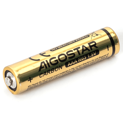 Batterier Kulstof-zink batteri - R03 1,5V AAA-12S