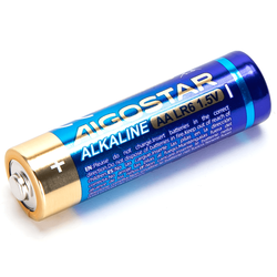 Elmateriel 4 stk. AA Alkaline Batteri - LR6, 1,5V