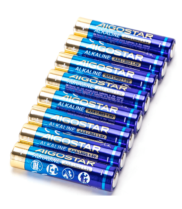 8 stk. AAA Alkaline Batteri - LR03, 1,5V