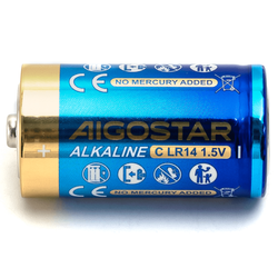 Batterier 2 stk. Alkaline Batteri - LR14C, 1.5V