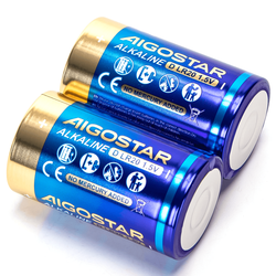 Batterier Alkalisk batteri - LR20D 1,5V 2-pak