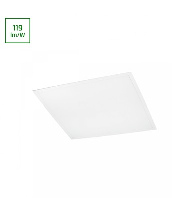 ALGINE Panel bagbelyst 36W - Neutral hvid, 230V, 120°, IP20, 600x600x34, hvid