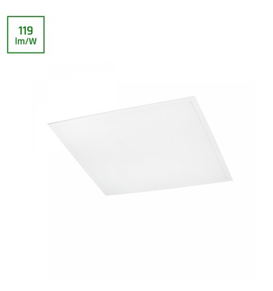 60x60 LED panel, 36W - 119lm/W, 4000K, hvid kant, til indbygning/påbygning