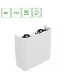 4W Luna op/ned væglampe - IP54 udendørs, CCT, 3 lyskulører, hvid, inkl. LED