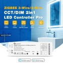 Gledopto Pro 2i1 Zigbee controller - Hue kompatibel, dæmper/CCT, 12V (120W), 24V (240W)