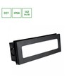 6W nedsænket trappelys CCT - 3 lyskulører, IP54, Sort, 23 x 8,4 x 5,2cm, sort, 230V
