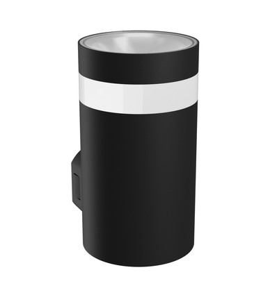 9W Torre ring væglampe - IP54 udendørs, Rund, CCT, 3 lyskulører, sort, inkl. lyskilde