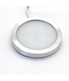 Ø6cm Sono60 møbelspot RA92 - 12V DC, Mål: Ø6 cm, Påbygning, Skabsbelysning, børstet stål