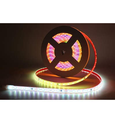 5m 12W/m RGBIC LED strip - 24V DC, IP68, 60 LED pr. meter