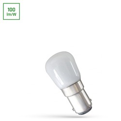 Producenter T26 LED 1,5W BA15D - 230V, Neutral Hvid, Spectrum