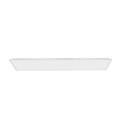 120x30 bagbelyst LED panel, 40W - 120lm/W, hvid kant