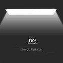 V-Tac 120x30 bagbelyst LED panel - 40W, 4800lm, hvid kant