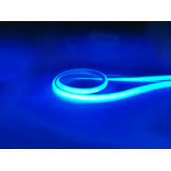 Neon Flex LED strip 5 m. vandtæt Lyseblå Neon COB strip - 230V, IP67, 288 LED, 11,5W/m, kan klippes for hver 10cm