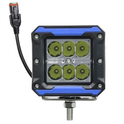 LED belysning Outlet: LEDlife 18W LED arbejdslampe - Bil, lastbil, traktor, trailer, 8° fokuseret lys, IP67 vandtæt, 10-30V