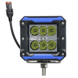 Projektør Restsalg: LEDlife 18W LED arbejdslampe - Bil, lastbil, traktor, trailer, 8° fokuseret lys, IP67 vandtæt, 10-30V