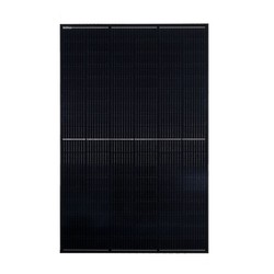 Solceller 410W Fuld sort Tier1 Mono solcellepanel - Sort-i-sort, all-black, half-cut panel v/6 stk.