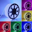 5 meter RGB CLIP-ON vandtæt LED strip - 230V, 60 LED, 9W pr. meter