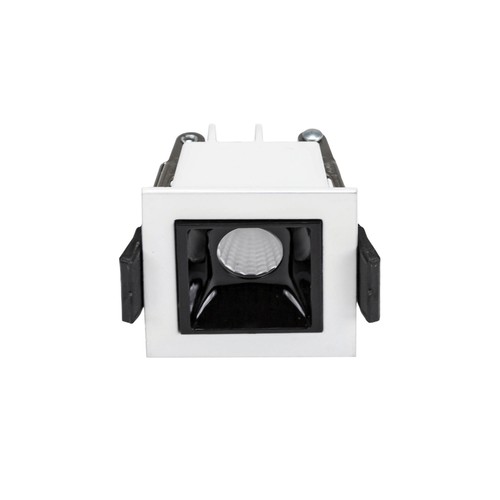 GRID - Model S - Nedsænket Grid 47x45x45 mm, 4W, 45° Hvid uden lyskilde