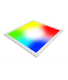 60x60 Zigbee RGB+CCT LED panel, 36W - Højde:13mm, Hvid kant