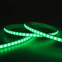 5 meter RGB CLIP-ON vandtæt LED strip - Hvid cover, 230V, 60 LED, 9W pr. meter