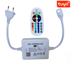 230V RGB 230V RGB WIFI Smart Home CLIP-ON controller - Inkl. endeprop, til 230V, memory funktion, 50 m.